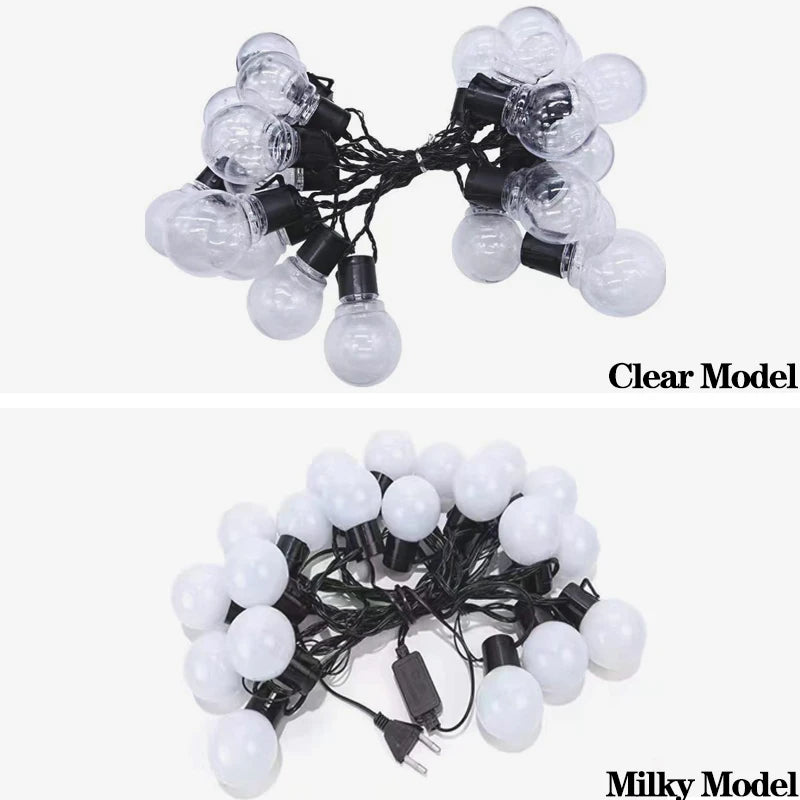 Luci di Natale G50 LED Esterno 5M 2026