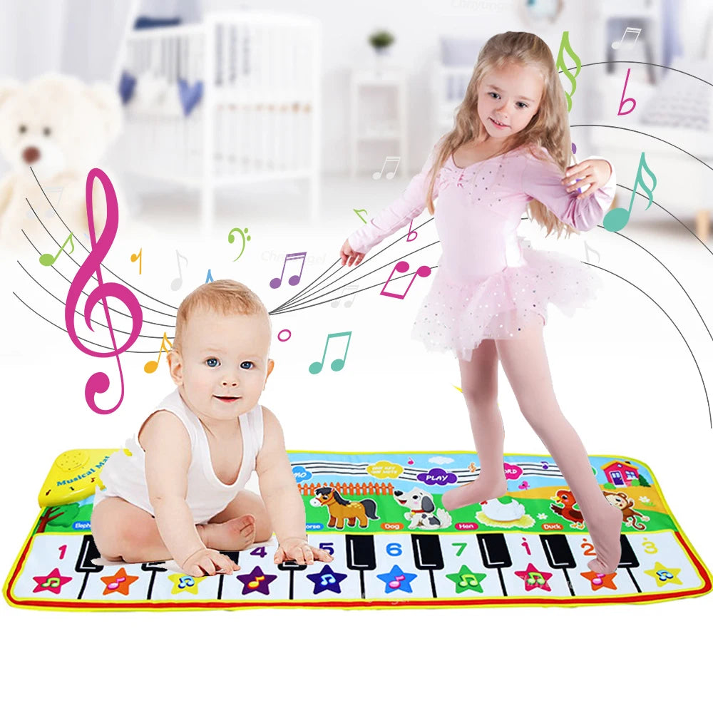 Tappeto Musicale Piano per Bambini. Gioco Educativo per Sviluppo Motorio e Creatività