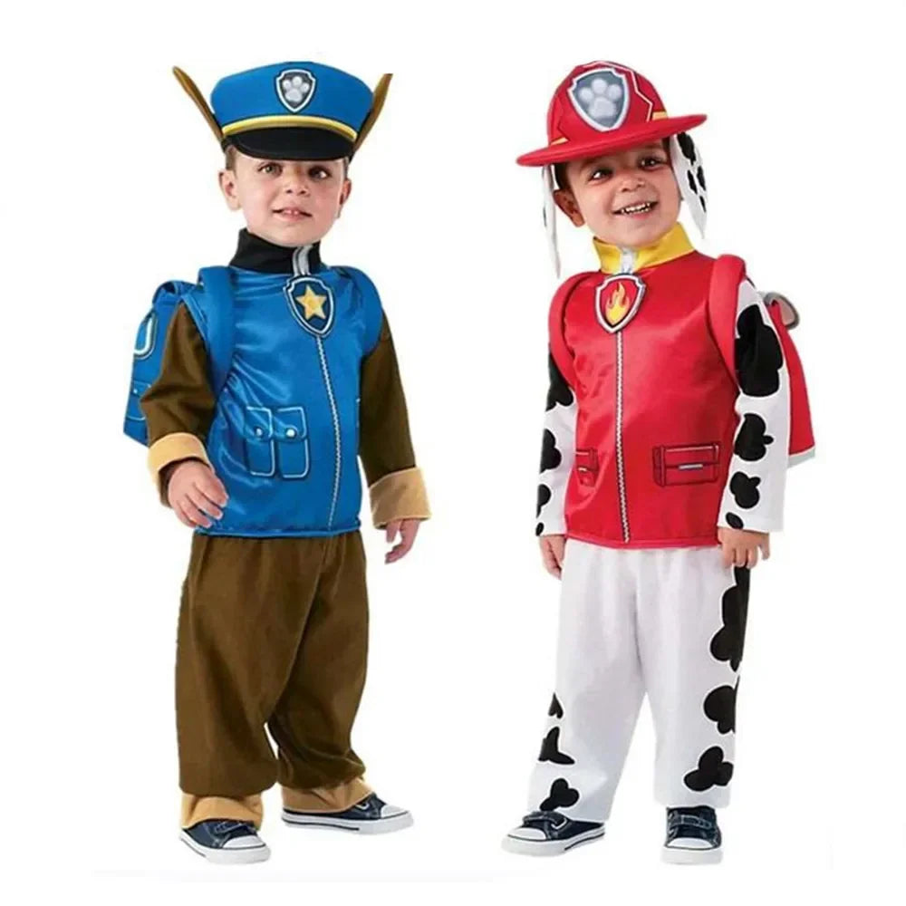 Costume Halloween Paw Patrol. Completo per Bambini