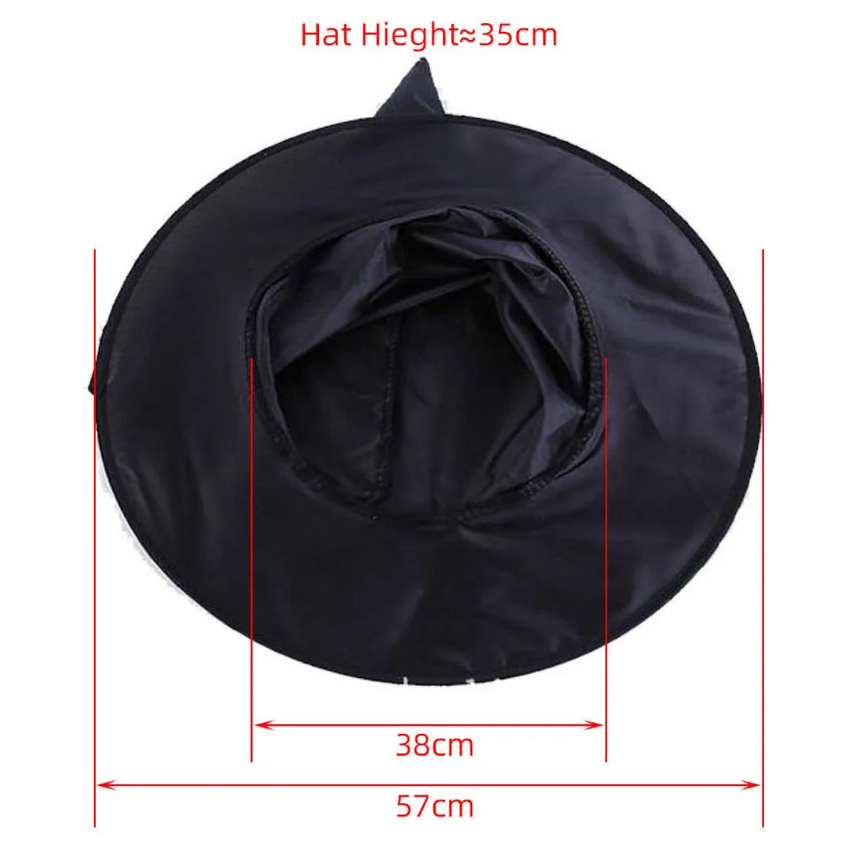 Cappello da Strega e Scopa per Bambini: Costume e Accessori Halloween