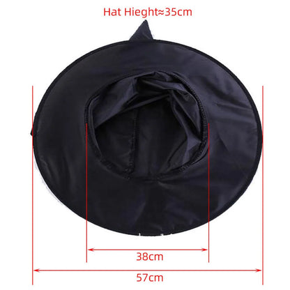 Cappello da Strega e Scopa per Bambini: Costume e Accessori Halloween