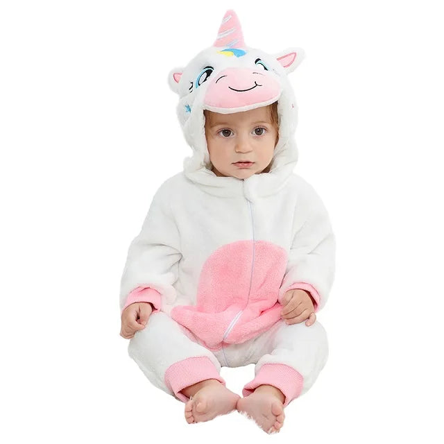 Costume Halloween Invernale per Bambini: Cosplay con Animali per Neonati