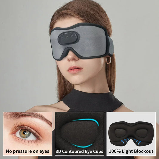 The Ultimate Sleep Companion: Bluetooth Sleep Mask with Built-In Headphones