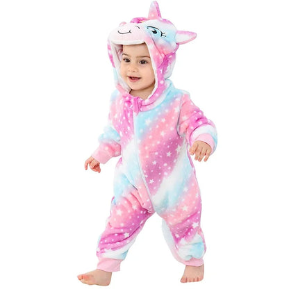 Costume Halloween Invernale per Bambini: Cosplay con Animali per Neonati