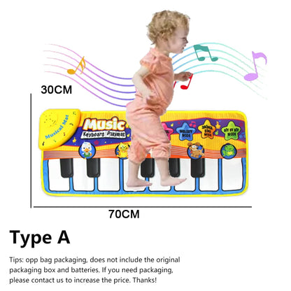 Tappeto Musicale Piano per Bambini. Gioco Educativo per Sviluppo Motorio e Creatività