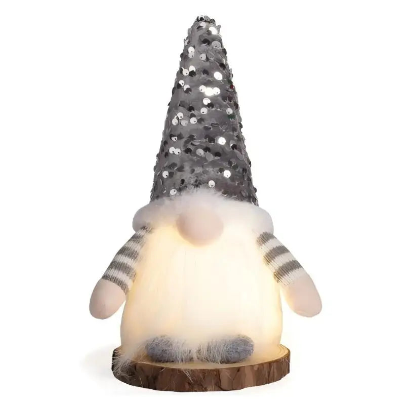 Decorazione di Natale 2026 Gnomo Luminoso