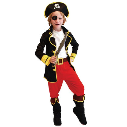 Costume Halloween da Pirata per Bambini: Abito Halloween per Bambini
