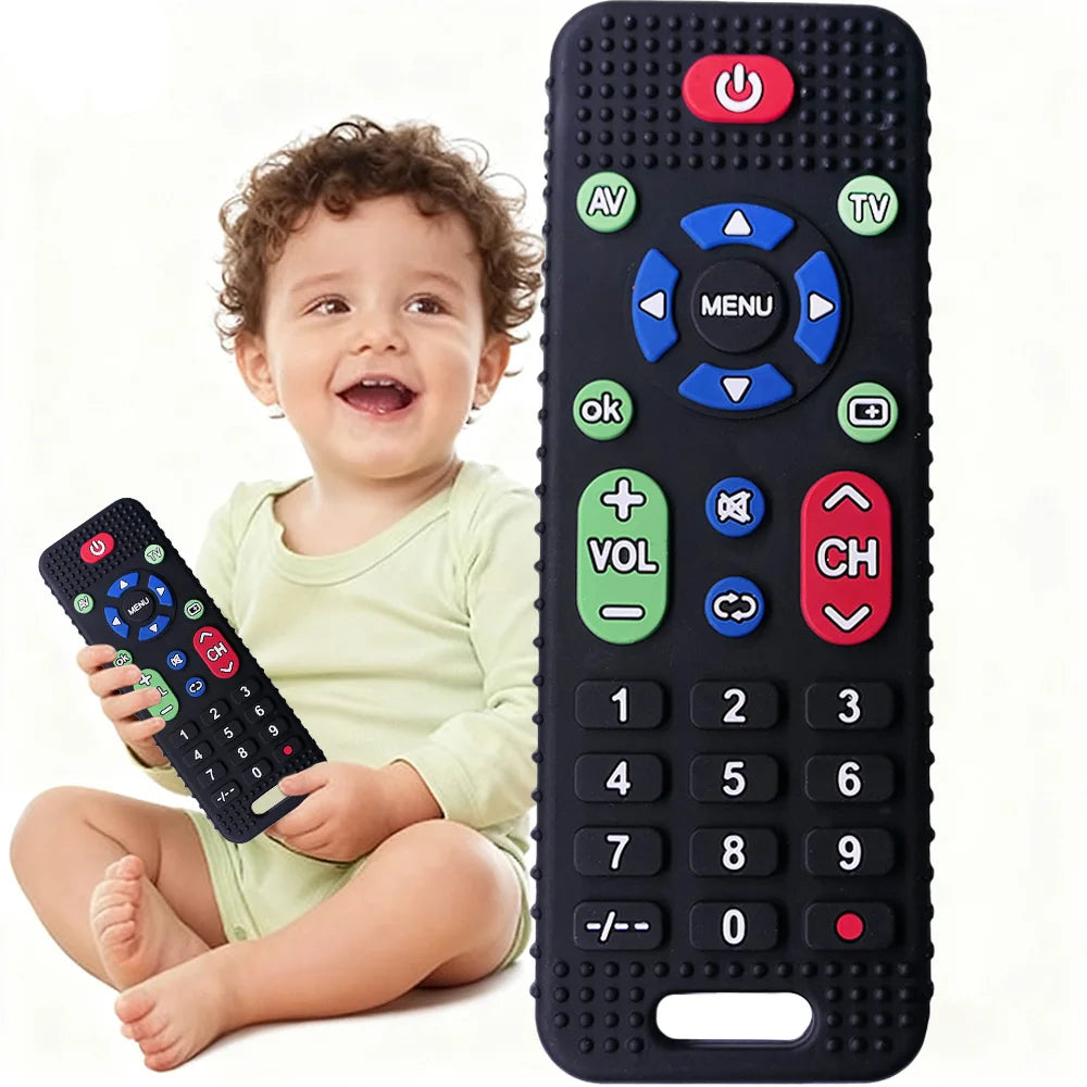 Massaggiagengive in Silicone a Forma di Telecomando