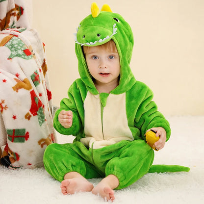 Costume Halloween Invernale per Bambini: Cosplay con Animali per Neonati