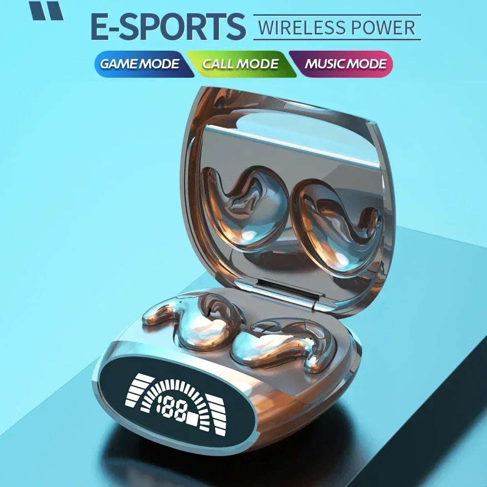 Ultra-Slim TWS cuffia Bluetooth 5.3 Earbuds. Progettati per il Comfort, Costruiti per la Performance