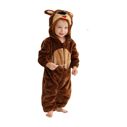 Costume Halloween Invernale per Bambini: Cosplay con Animali per Neonati