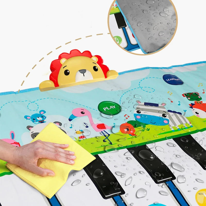 Tappeto Musicale Piano per Bambini. Gioco Educativo per Sviluppo Motorio e Creatività