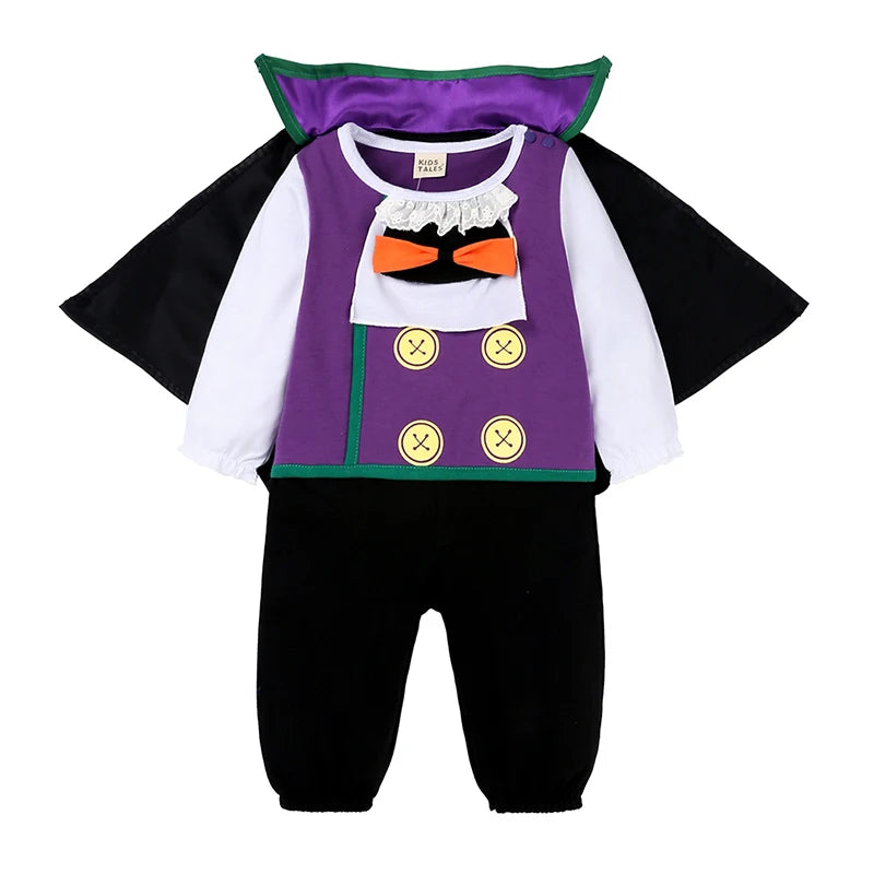 Costume Halloween Pipistrello Neonato con Cappuccio! Costume Vampiro.