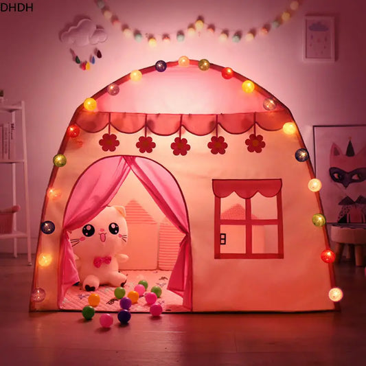Kids’ Princess Castle Tent. A Magical Playhouse Adventure Indoors & Outdoors! 🌟