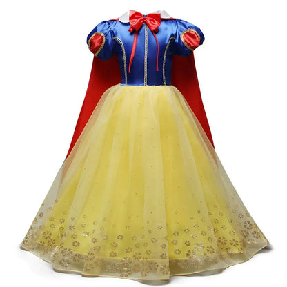 Costume Halloween per Bambine da 3 a 10 anni. Costumi da Principesse.