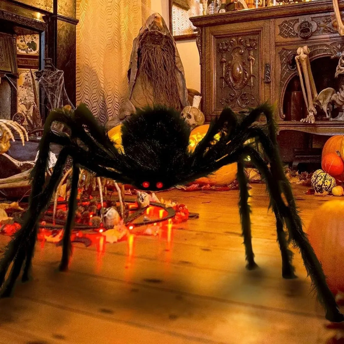 Decorazioni Halloween. Ragno Gigante per Halloween.