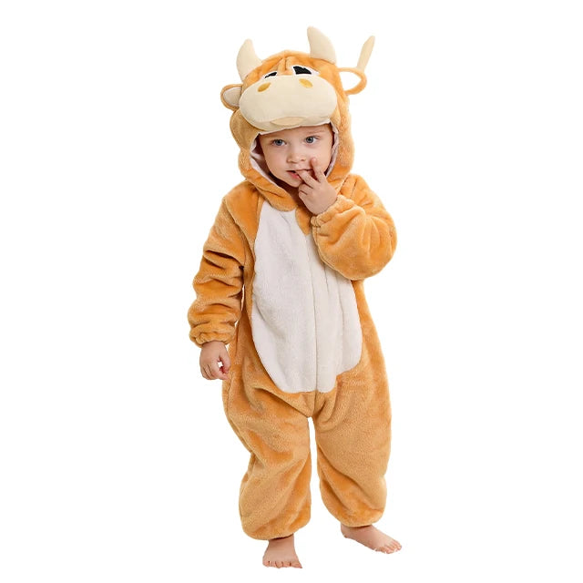 Costume Halloween Invernale per Bambini: Cosplay con Animali per Neonati