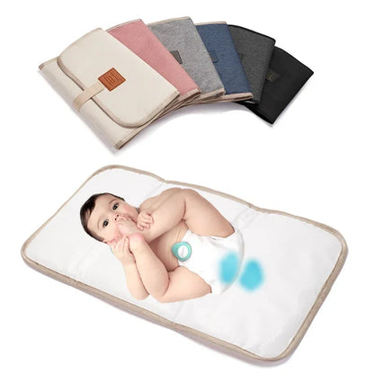 Foldable Baby Diaper Changing Pad, Waterproof & Portable for On-the-Go Parents