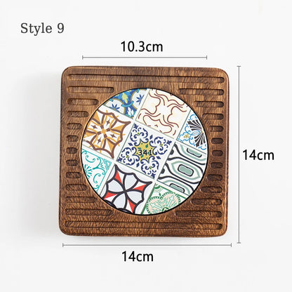 Sottopentola in Legno Massello per Casseruole. Protezione Termica Creativa e Antiscivolo