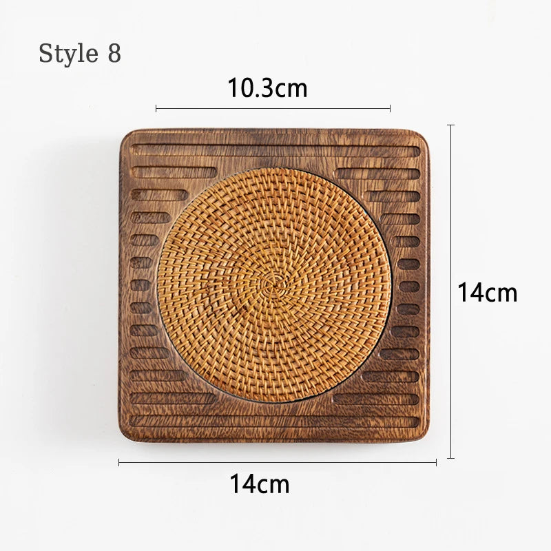 Sottopentola in Legno Massello per Casseruole. Protezione Termica Creativa e Antiscivolo