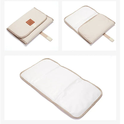 Foldable Baby Diaper Changing Pad, Waterproof & Portable for On-the-Go Parents