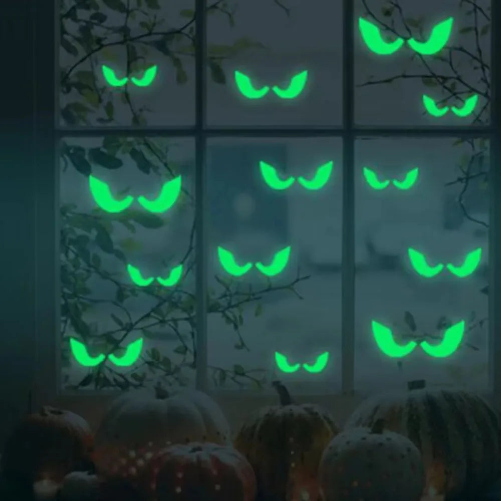 Occhi Luminosi di Halloween: Decorazione Spaventosa per la Tua Casa!