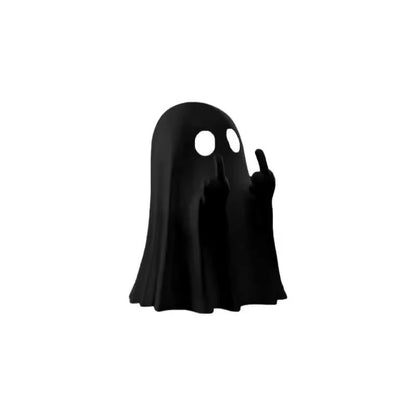 Small Halloween Ghost Statue. Funny & Cute Decor