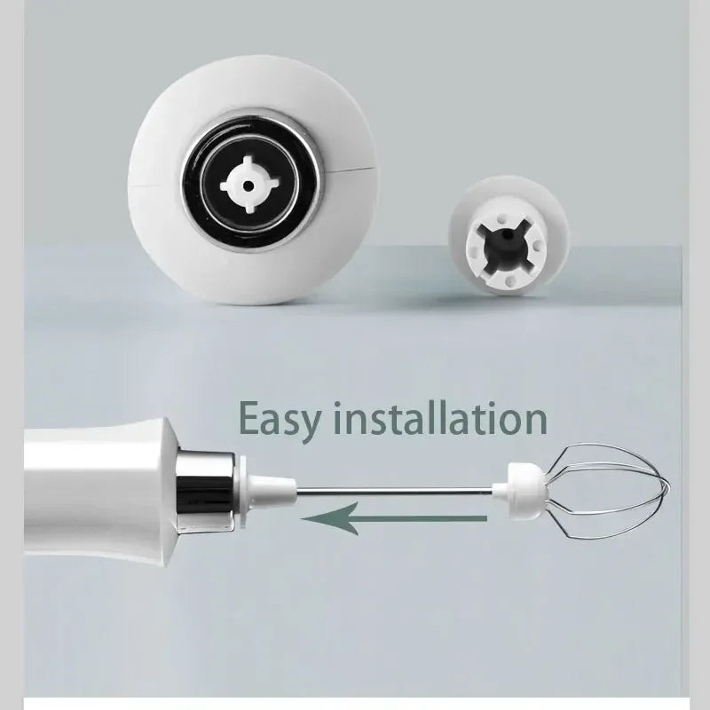 Schiumalatte Elettrico 3 in 1. Ricaricabile, Portatile e Multifunzione