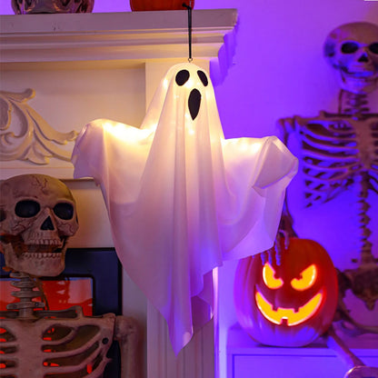 Fantasma LED Halloween da Appendere. Decorazione Halloween da Esterno