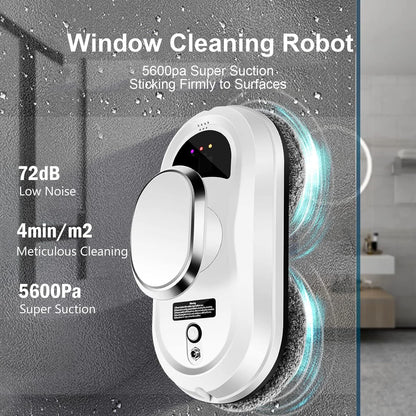 SmartShine™ Window Cleaning Robot. Effortless Shine, Every Time!
