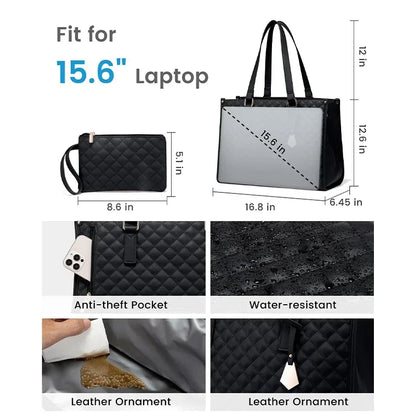 Borsa 2-in-1 Termica per Pranzo e Lavoro. Elegante, Spaziosa e Perfetta per Donne Sempre in Movimento 🥗💼
