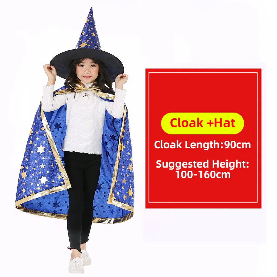 Cappello da Strega e Scopa per Bambini: Costume e Accessori Halloween