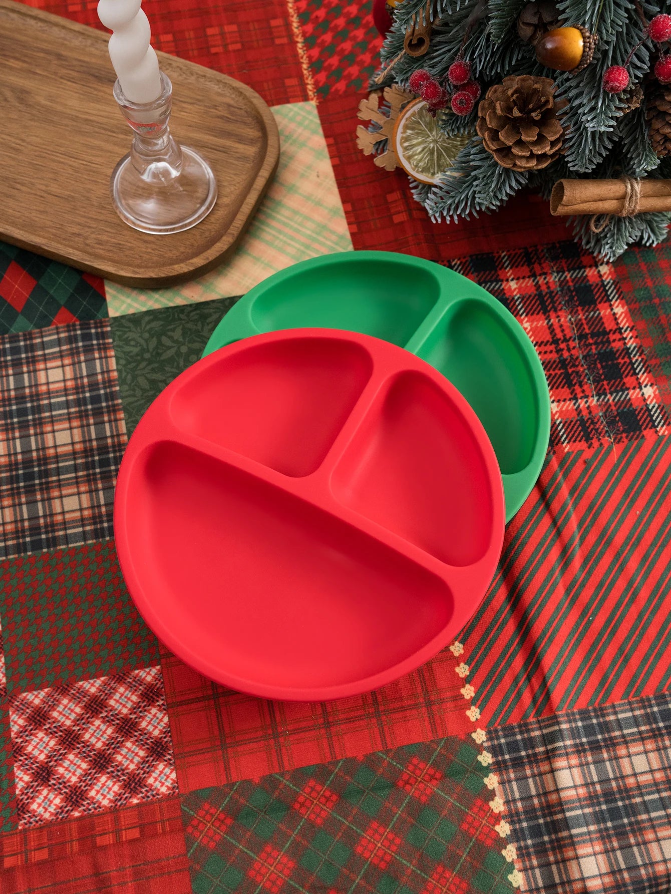 Piatto in Silicone con Ventosa per Bambini BPA Free