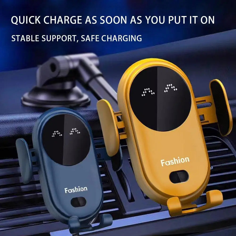Potenza e Precisione: Ricarica Wireless Veloce & Bloccaggio Intelligente in un Supporto Auto Elegante