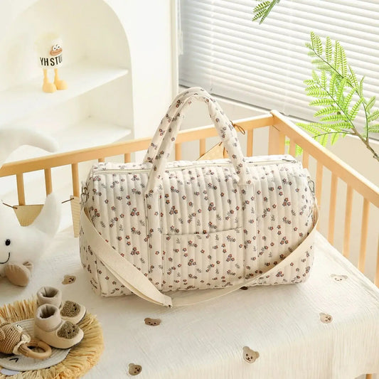 Large Mommy Diaper Storage Bag, Stylish, Spacious & Ready for Every Adventure 👶✨