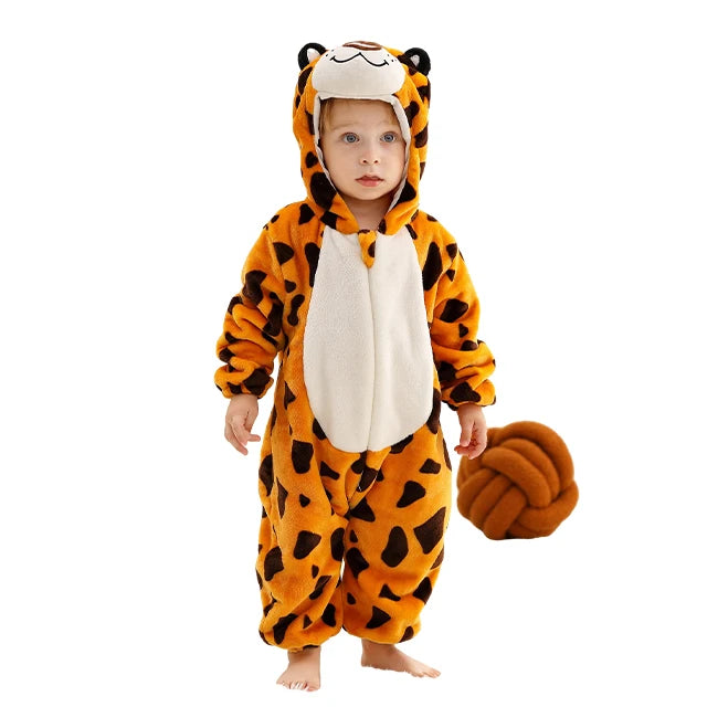 Costume Halloween Invernale per Bambini: Cosplay con Animali per Neonati