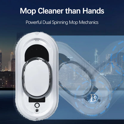 SmartShine™ Window Cleaning Robot. Effortless Shine, Every Time!