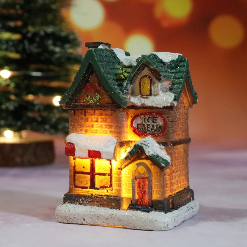 Decorazioni di Natale: Casetta LED. Magia di Natale per la Tua Casa