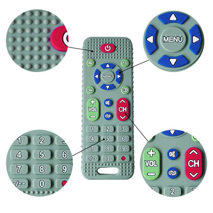 Massaggiagengive in Silicone a Forma di Telecomando