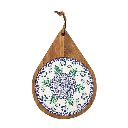 Sottopentola in Legno Massello per Casseruole. Protezione Termica Creativa e Antiscivolo