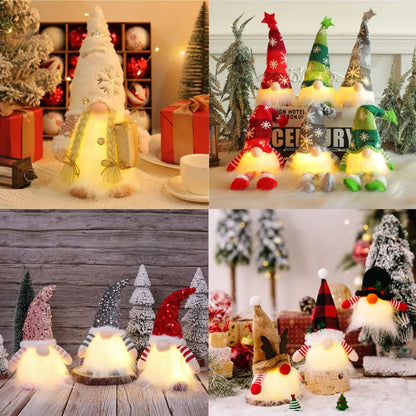 Decorazione di Natale 2026 Gnomo Luminoso