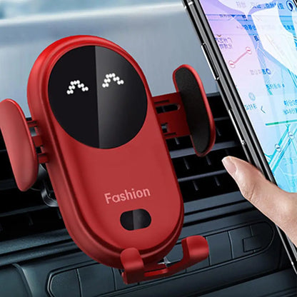 Potenza e Precisione: Ricarica Wireless Veloce & Bloccaggio Intelligente in un Supporto Auto Elegante