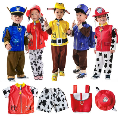 Costume Halloween Paw Patrol. Completo per Bambini