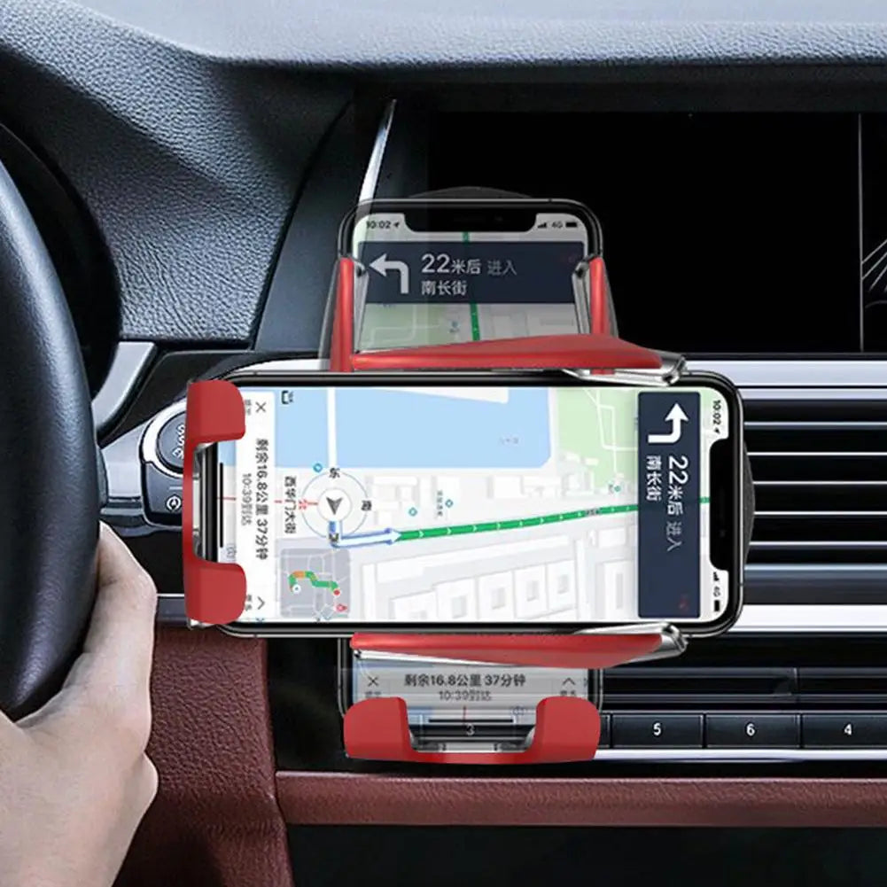 Potenza e Precisione: Ricarica Wireless Veloce & Bloccaggio Intelligente in un Supporto Auto Elegante
