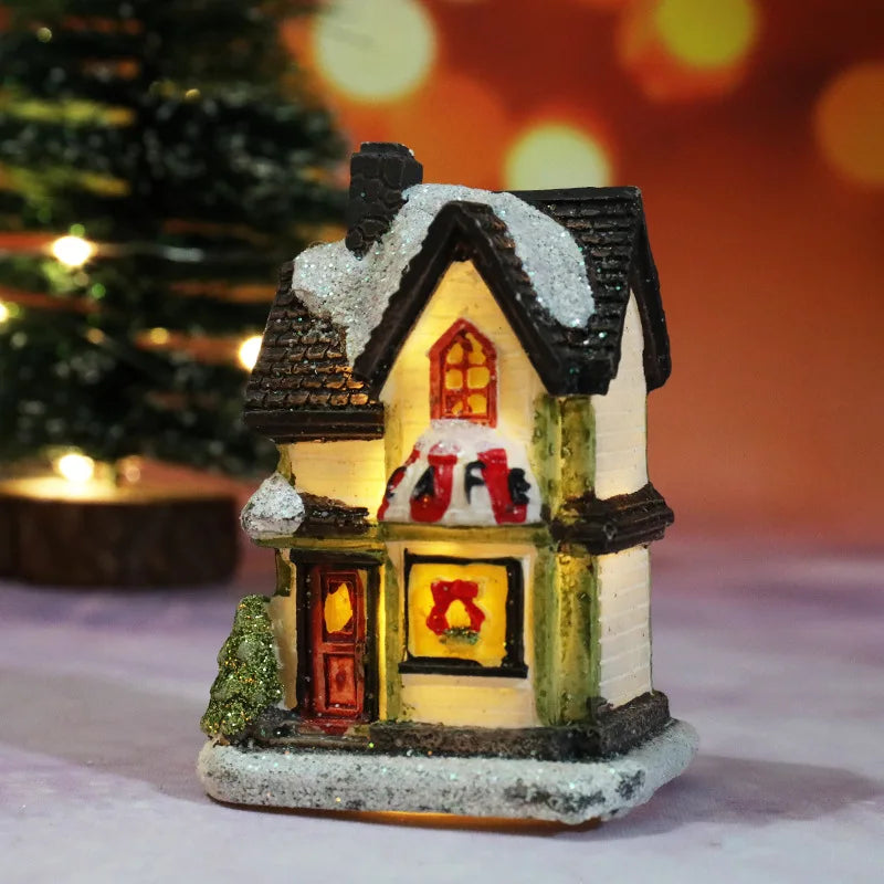 Decorazioni di Natale: Casetta LED. Magia di Natale per la Tua Casa