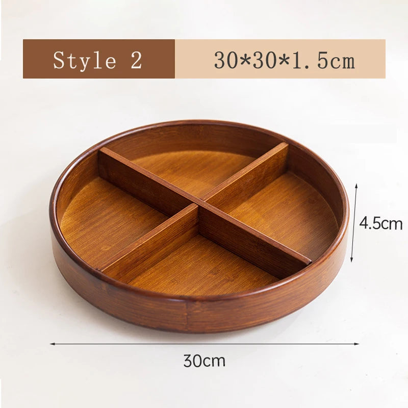 Mensola legno Girevole in Bambù. Organizer Salvaspazio per Cucina o Bagno