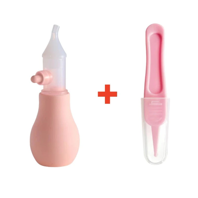 Aspiratore Nasale in Silicone per Bambini. Delicato, Sicuro e Facile da Usare