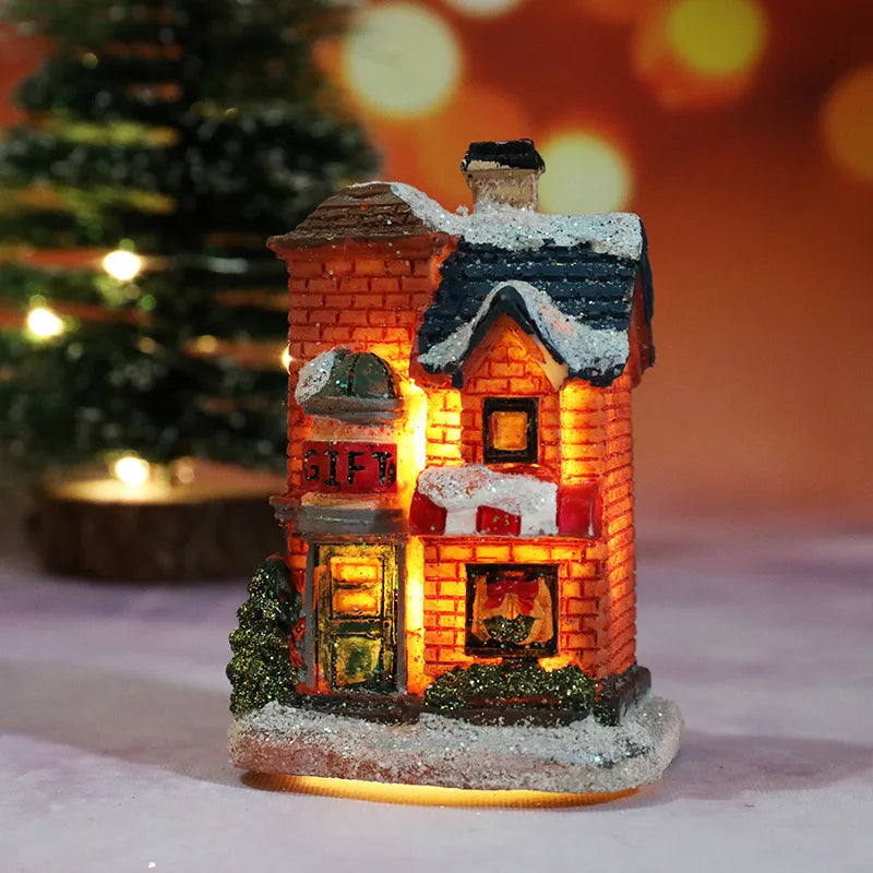 Decorazioni di Natale: Casetta LED. Magia di Natale per la Tua Casa