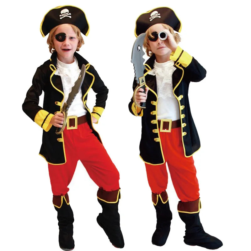 Costume Halloween da Pirata per Bambini: Abito Halloween per Bambini