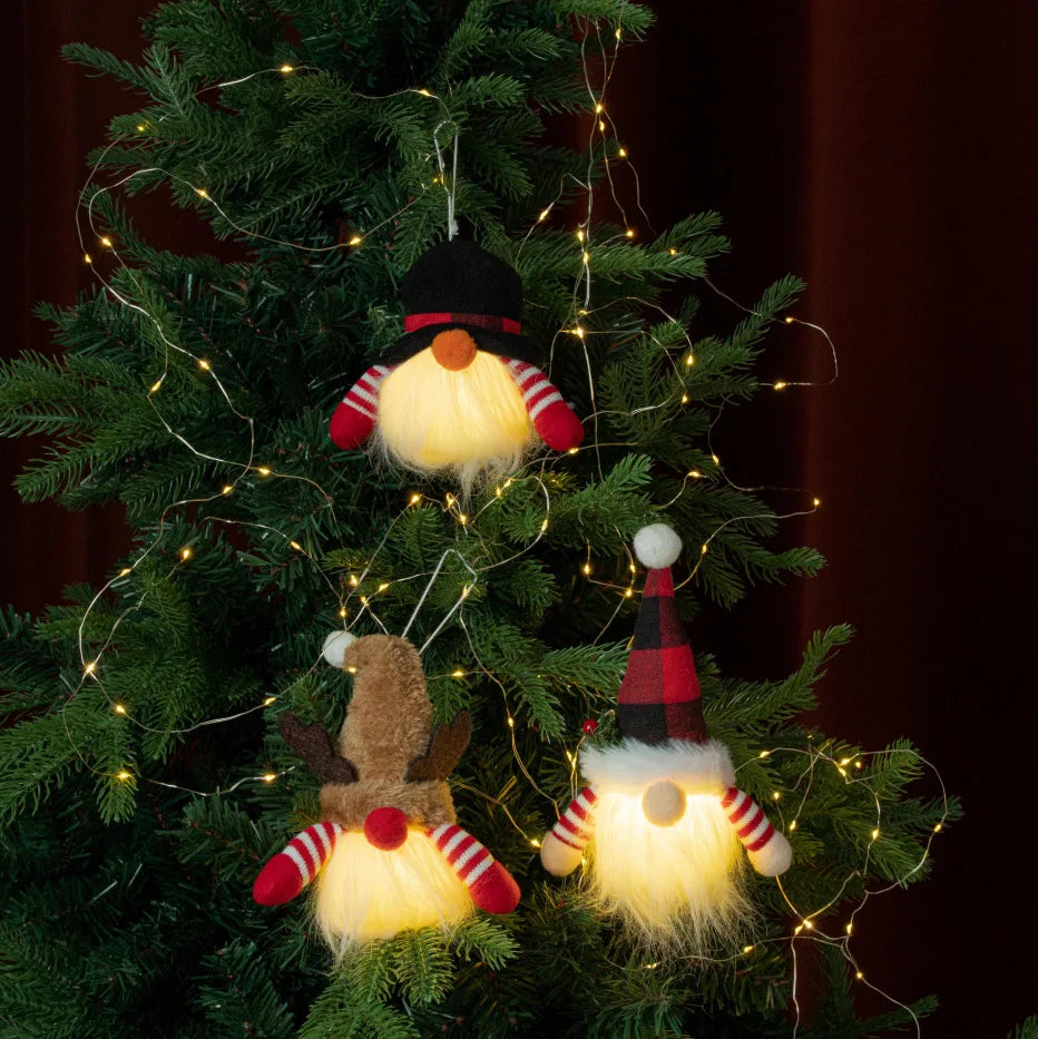 Decorazione di Natale 2026 Gnomo Luminoso